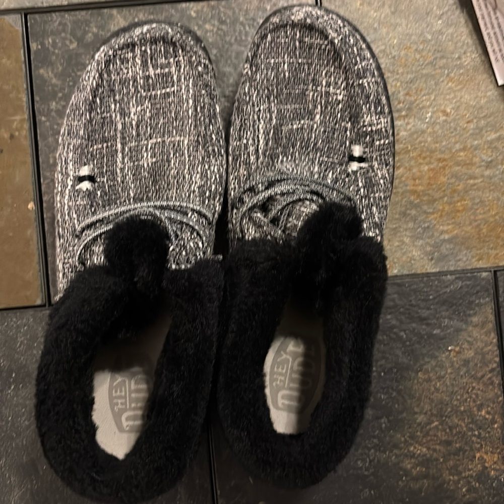 Hey Dudes fleece high top
